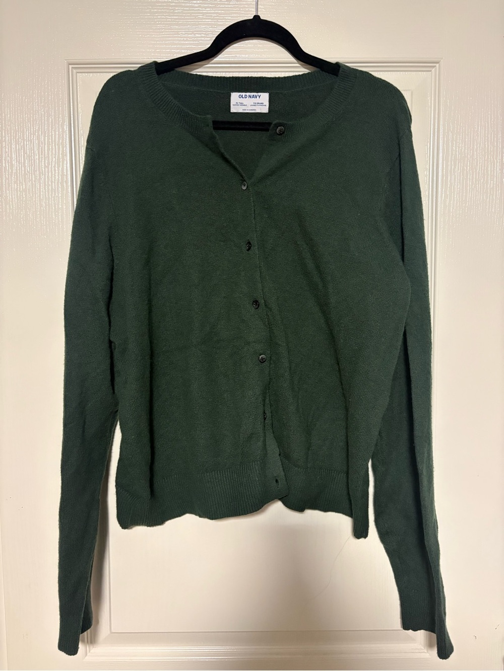 Old Navy Women's Dark Green Cardigan